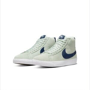 Nike Zoom Blazer Mid SB | Barely Green Navy | Mens Size 10
